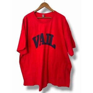 Vail Shirt  Gildan Vail Colorado Varsity T-Shirt Thick Ultra Cotton 3X